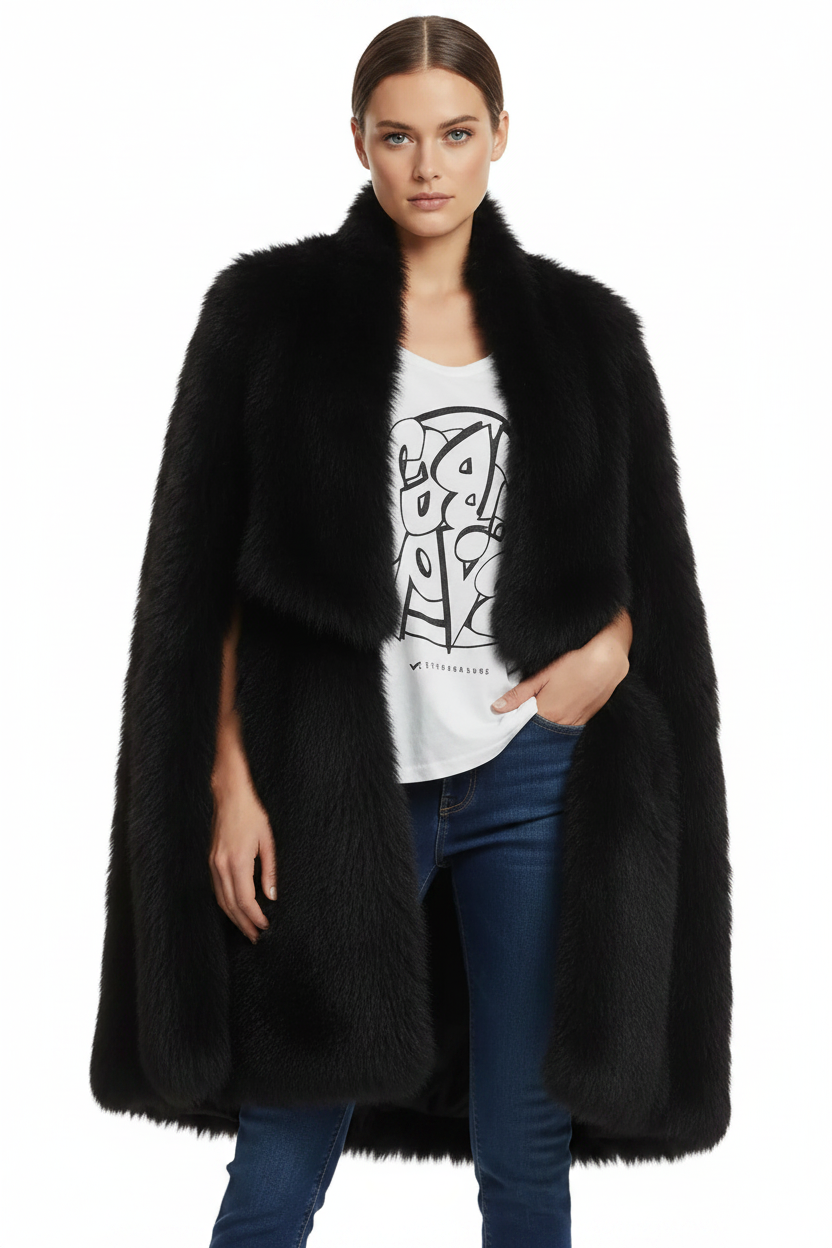 ELIZABETH FUR JACKET BY RUNWAY SECRETS