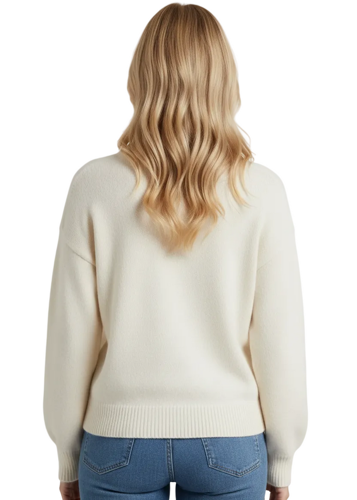 Blush Heart Knit Jumper by Sambara