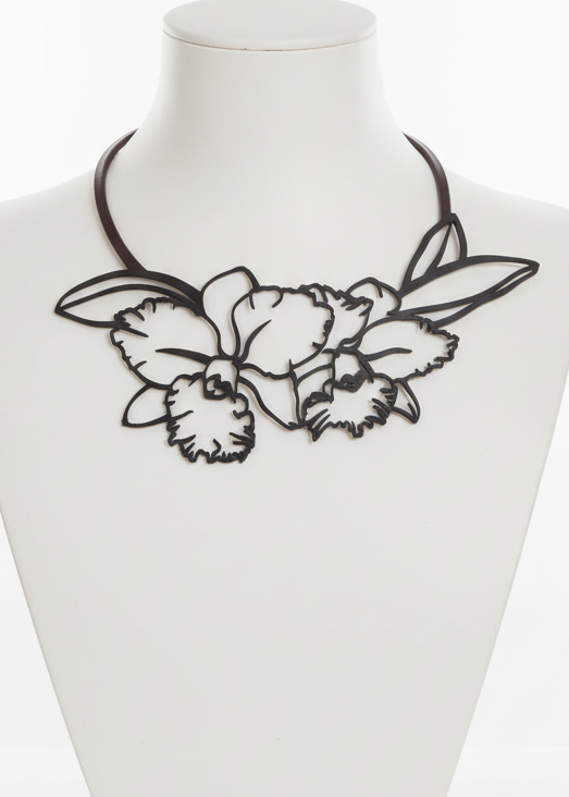 ORCHID NECKLACE