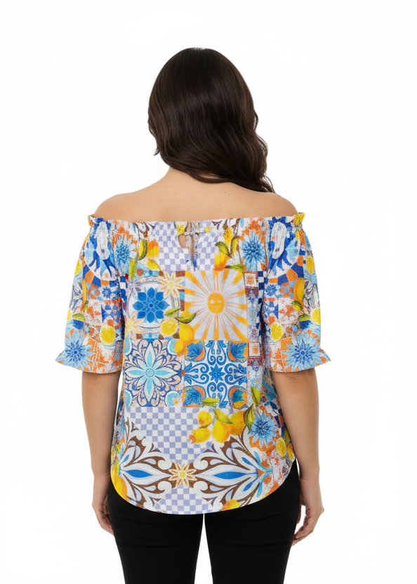 Boho Mosaic Top BY SAMBARA
