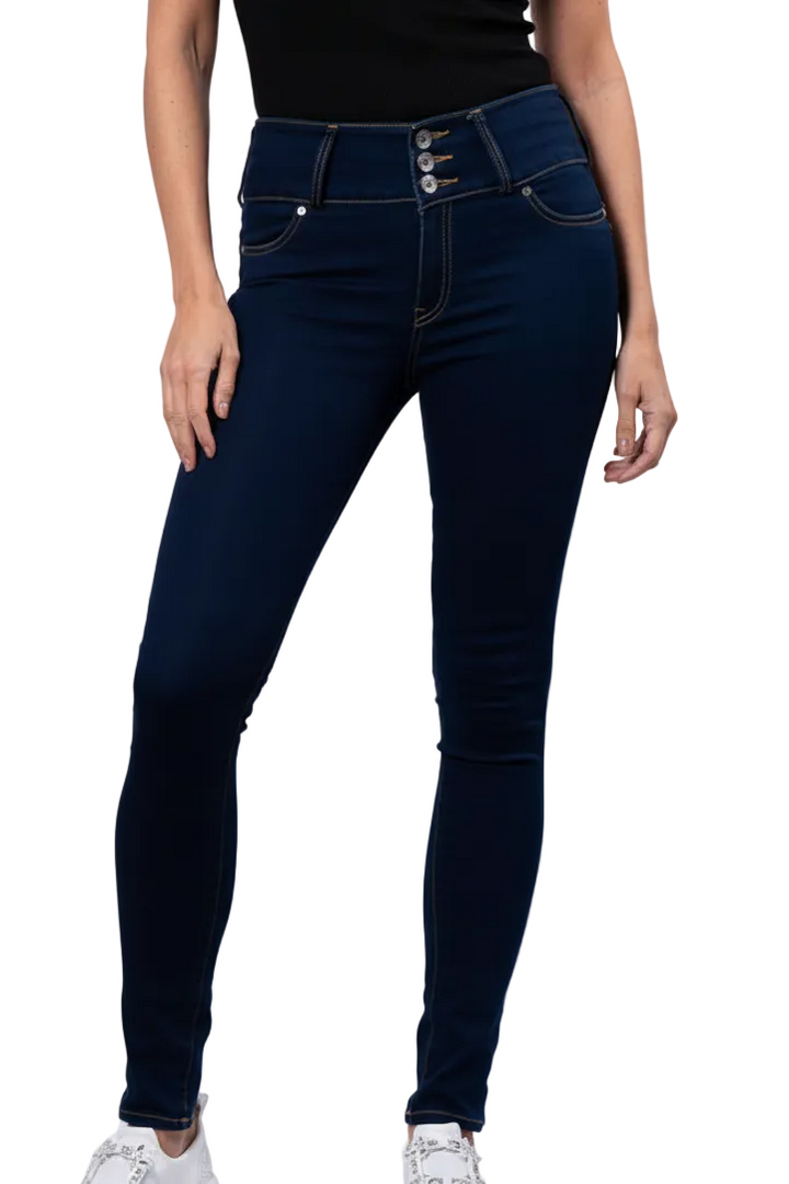 SECRET JEANS 3 BUTTONS WITH BROWN STITCHING