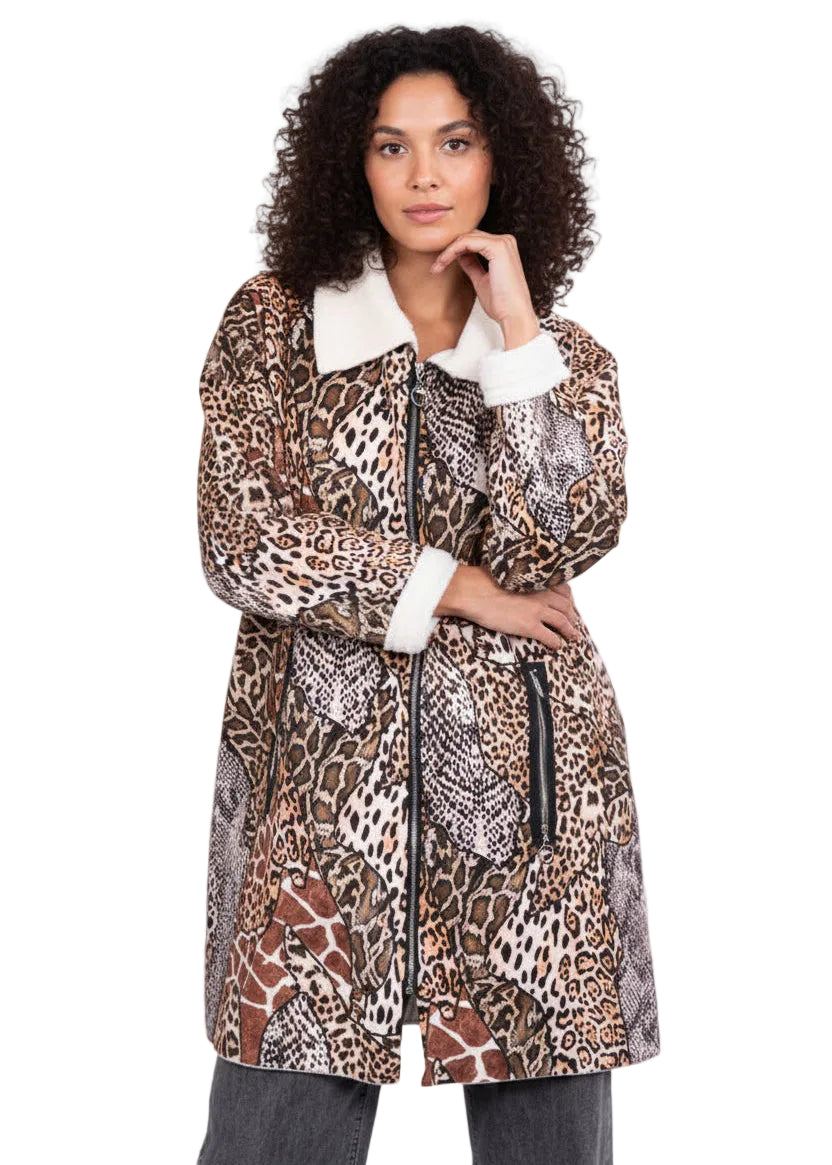 Animal print jacket | Runway Secrets