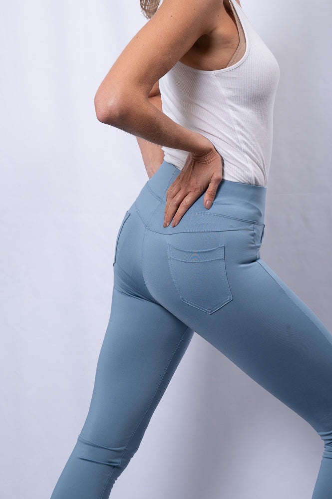 High waisted shaping pants with pockets | SECRETS PANTS from Runway Secrets