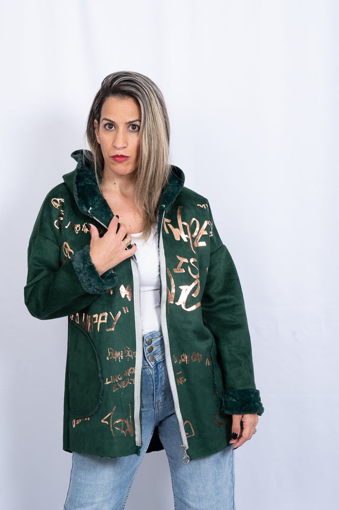 Hoodie with fluffy lining deals