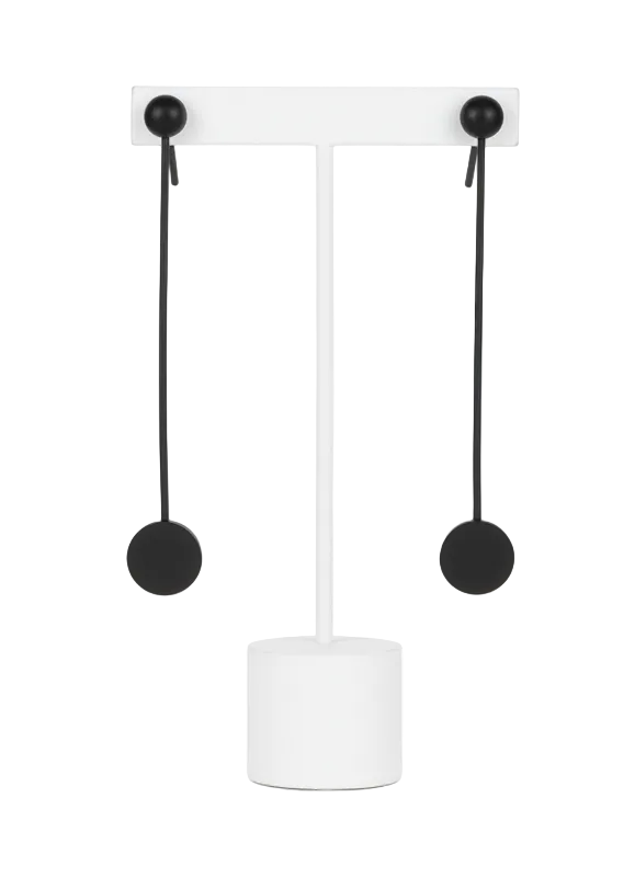 CIRCLE DROP EARRINGS