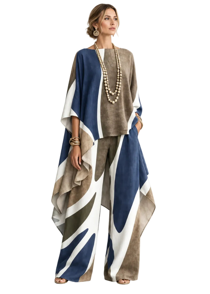 Caldria Drape Top By Runway Secrets