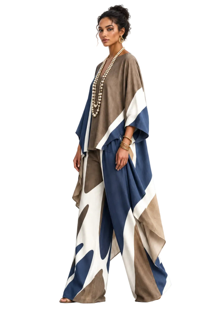Caldria Drape Top By Runway Secrets