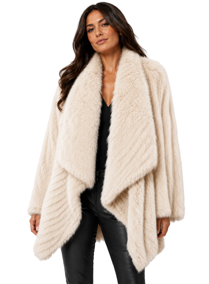 ELIZABETH FUR JACKET BY RUNWAY SECRETS