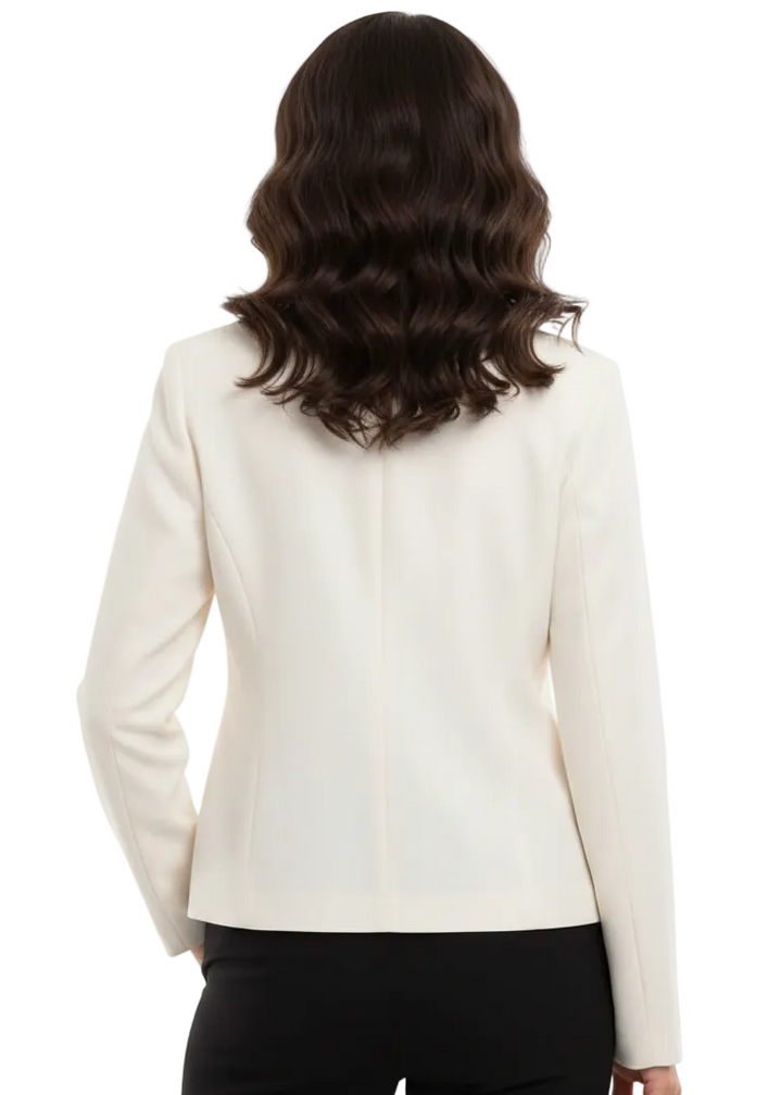 STRUCTURED CROPPED BUTTON JACKET BY ANGELA