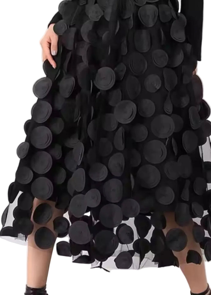Petal Cascade Maxi Skirt By Runway Secrets