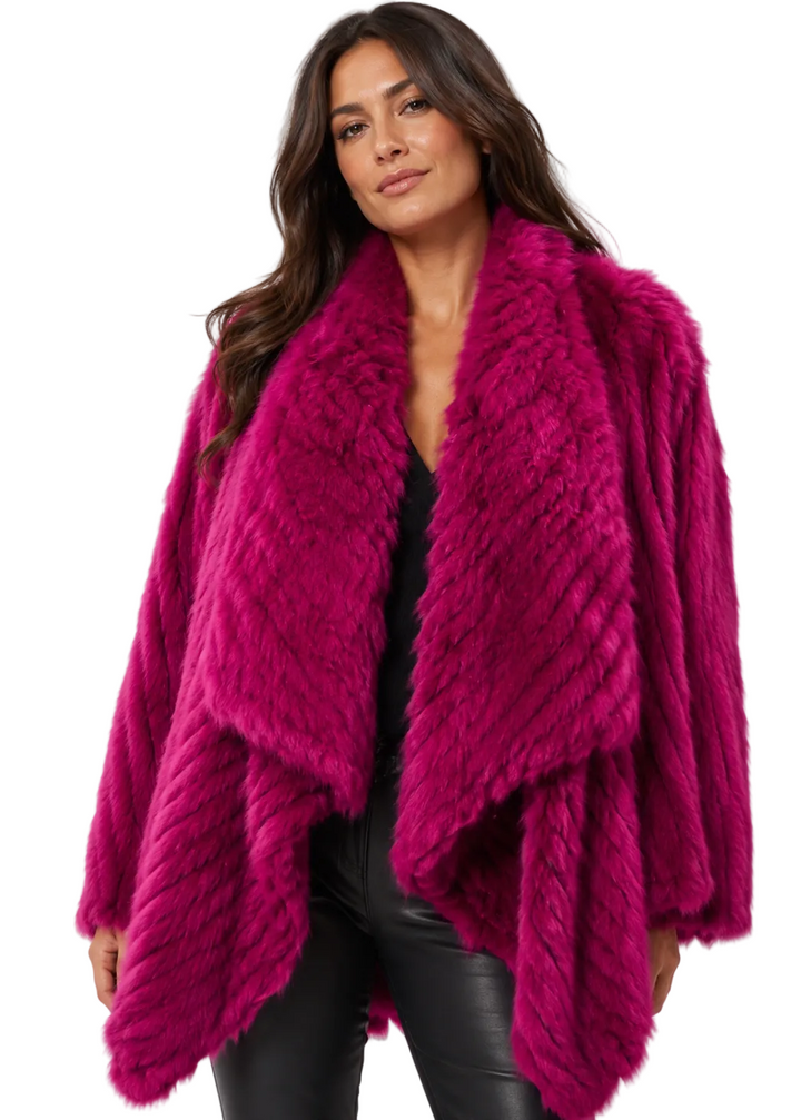 ELIZABETH FUR JACKET BY RUNWAY SECRETS