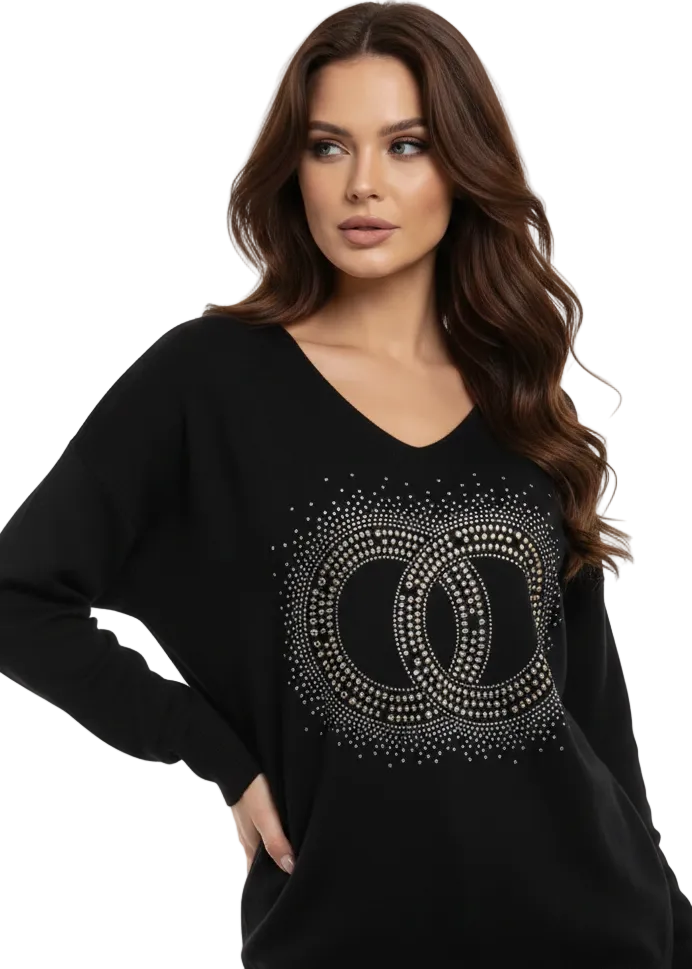 Crystal Link Knit by Sambara