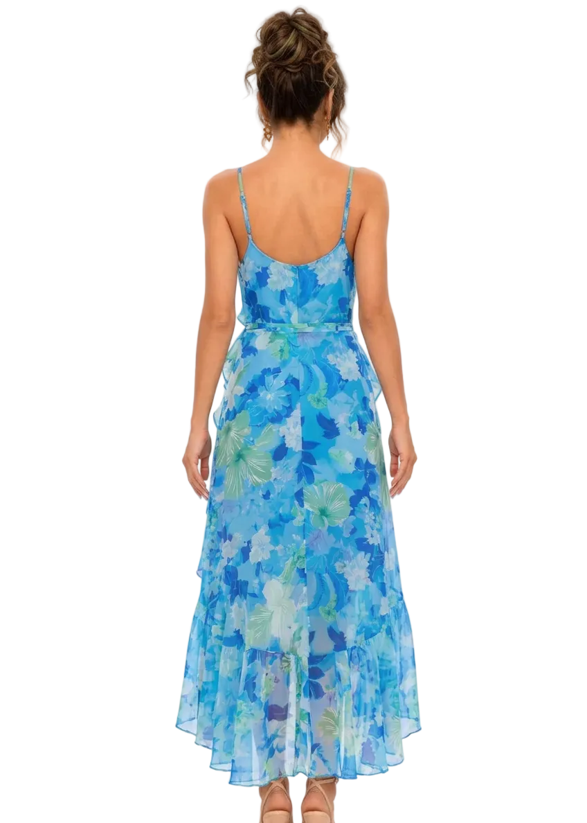 Fiorenza Ruffle High-Low Dress By SUN