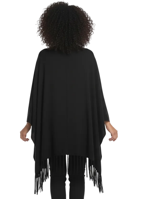 Embellished Fringe Knit Cardigan by Sambara