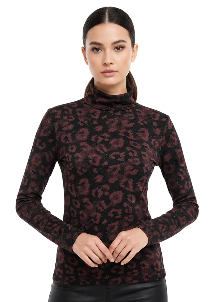 Wild Rose Shimmer Top by Tutti Bella