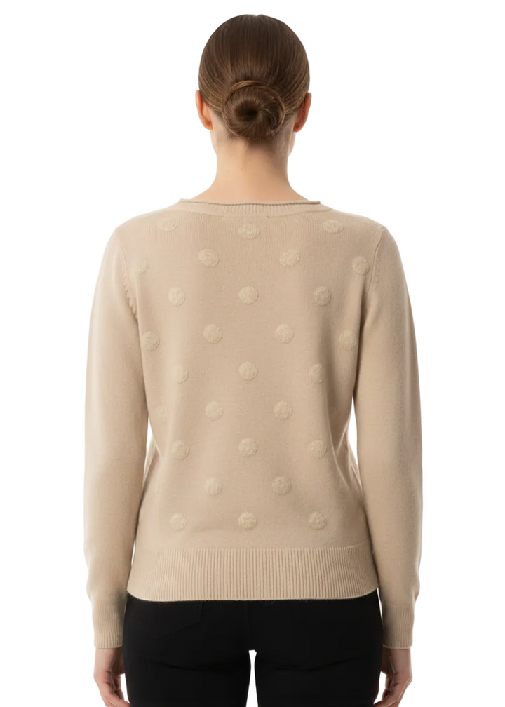 Spotted Wool Blend Jumper By Sabena