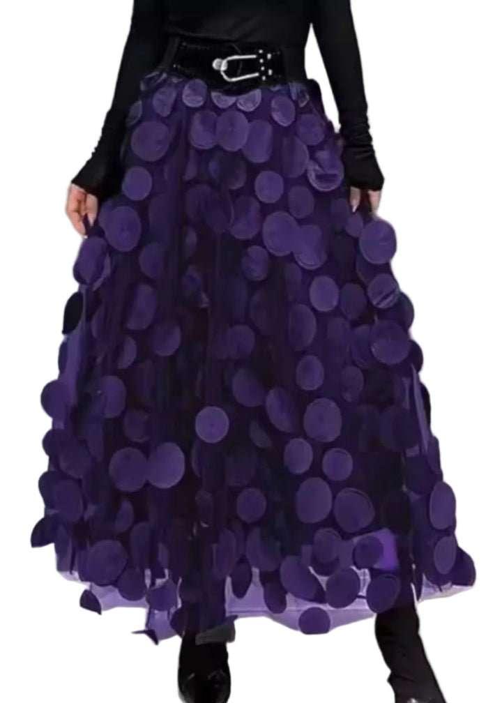 Petal Cascade Maxi Skirt By Runway Secrets