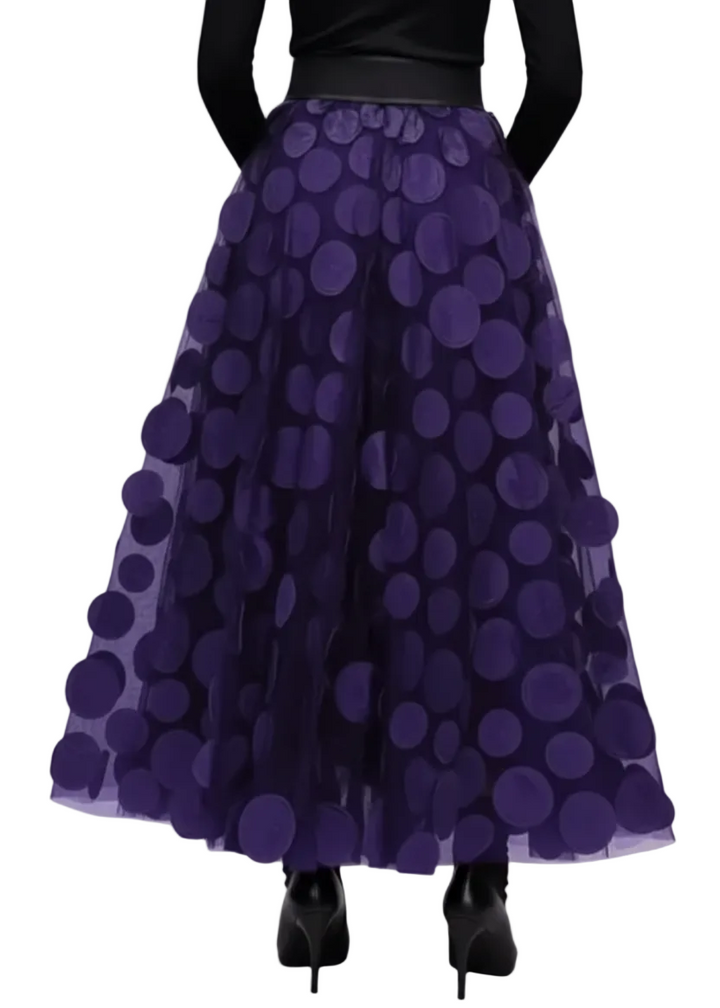 Petal Cascade Maxi Skirt By Runway Secrets