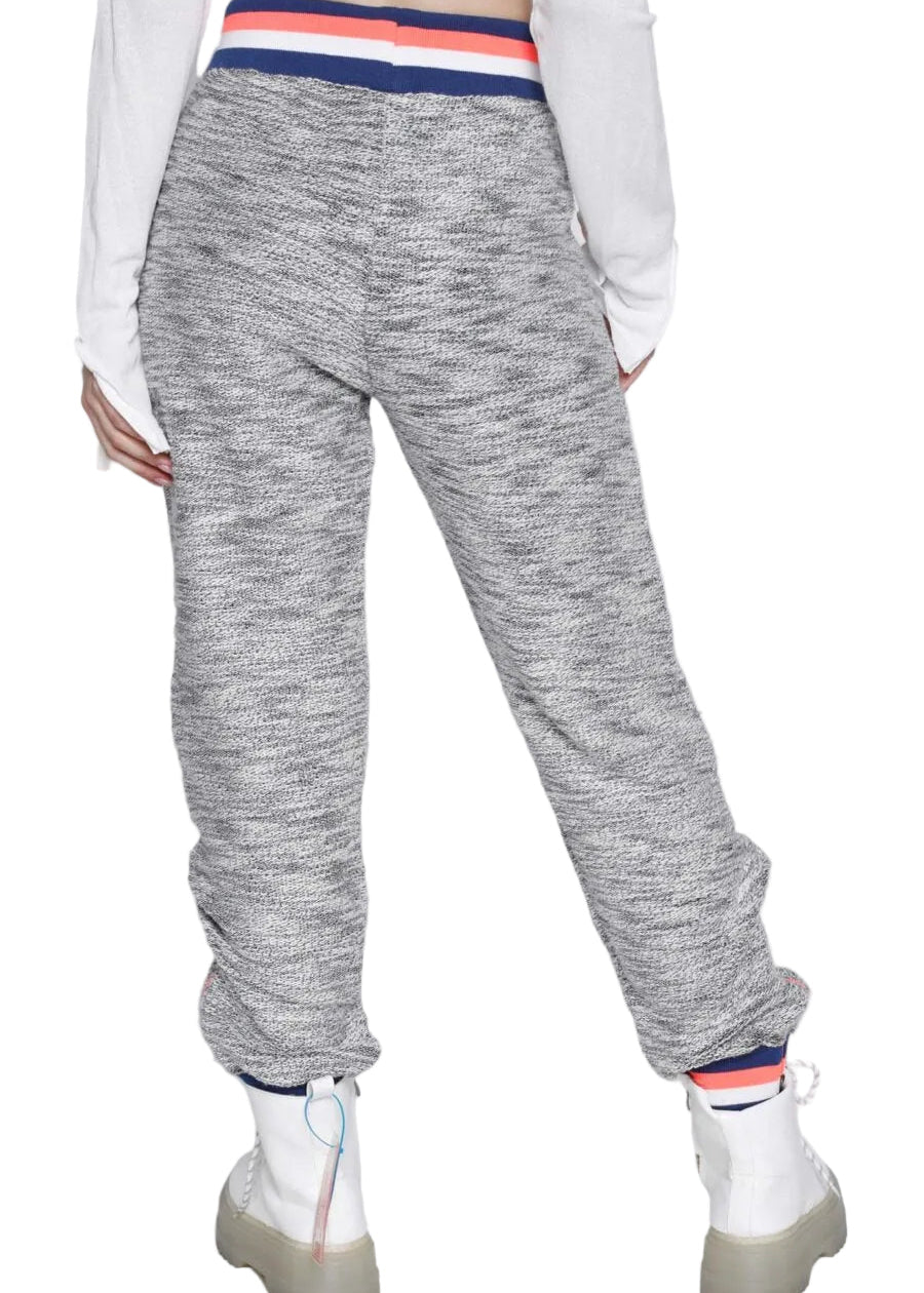 Grey chine sweatpants | Runway Secrets