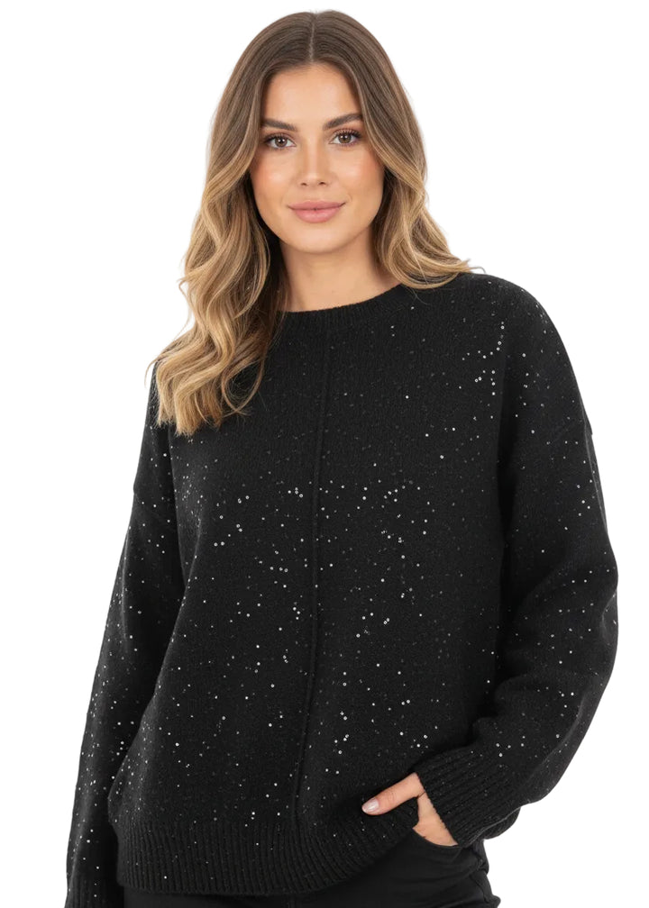 SHIMMER  KNIT TOP BY SAMBARA