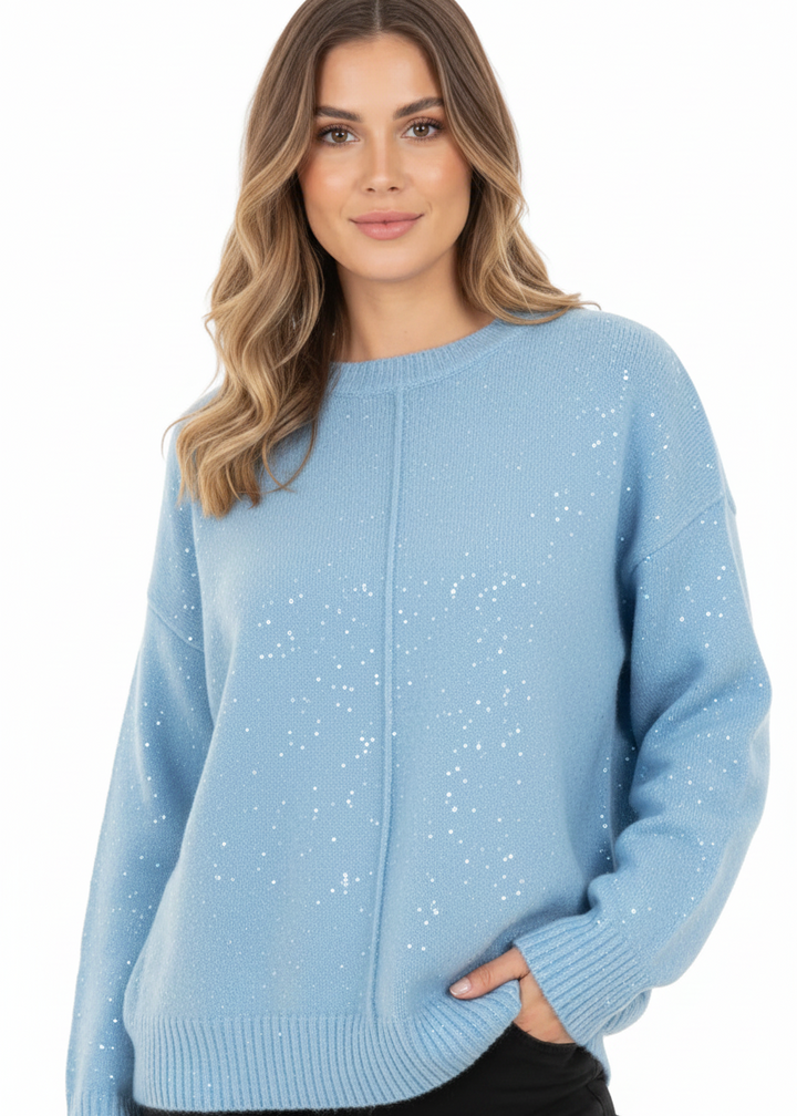 SHIMMER  KNIT TOP BY SAMBARA
