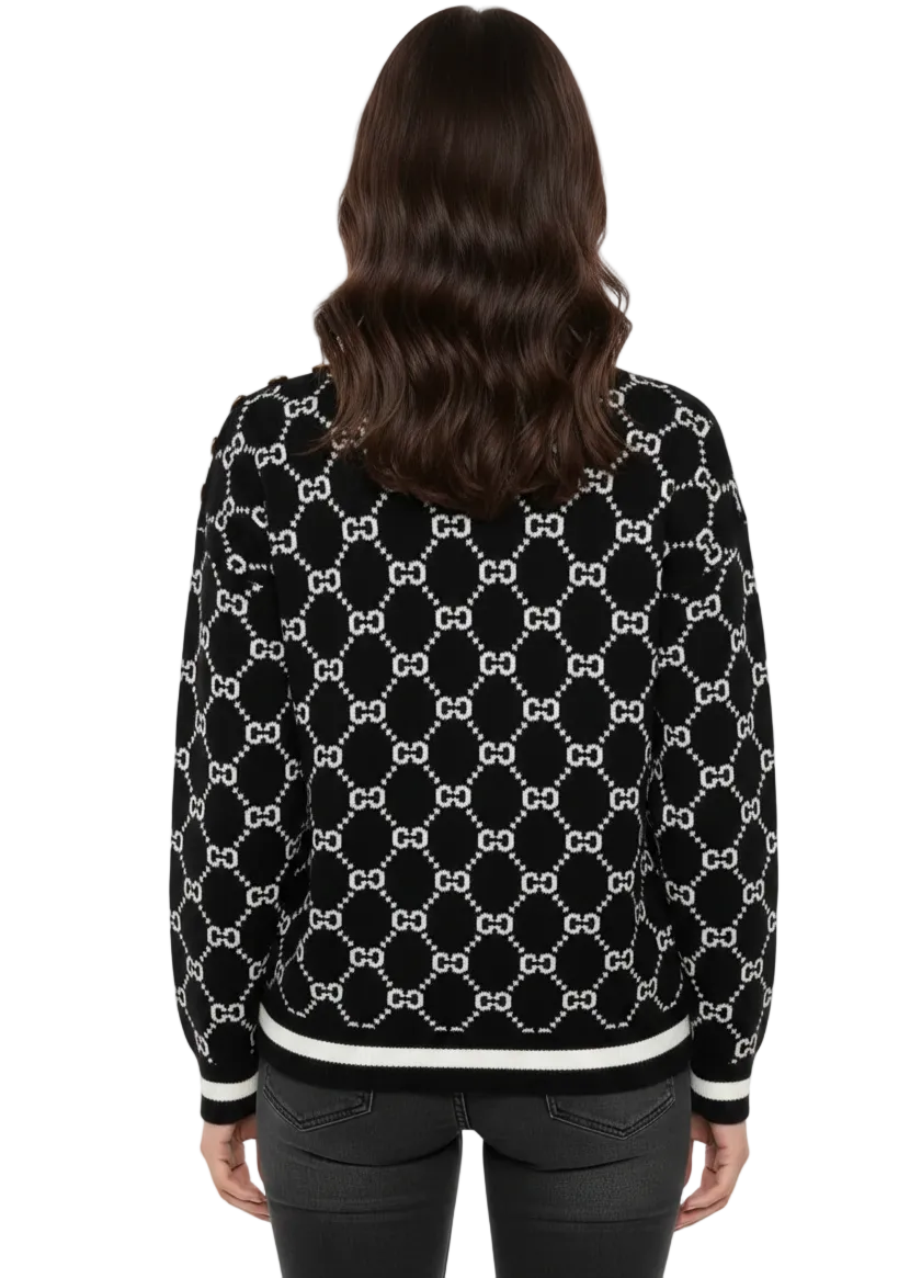 Signature Button Knit By Sambara