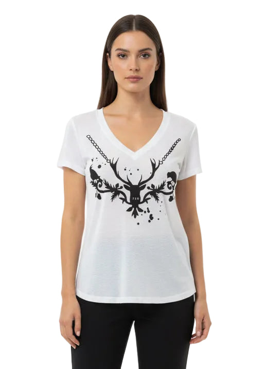 BLACK WILD TSHIRT BY SEVEN SEVENTY