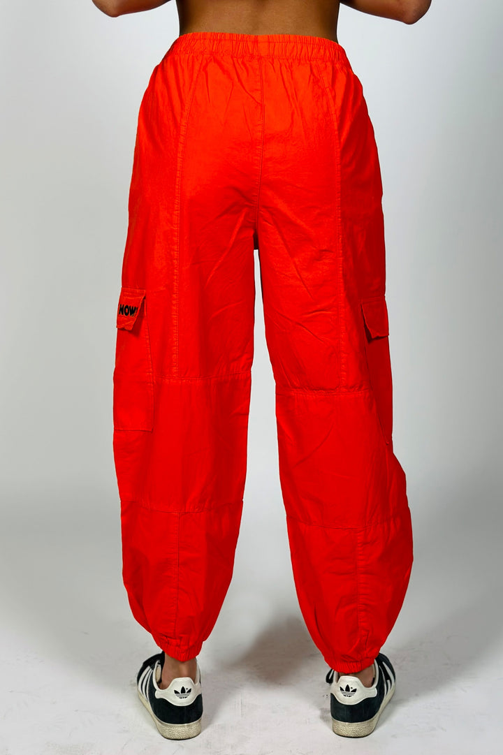 Orange cargo pants | Runway Secrets