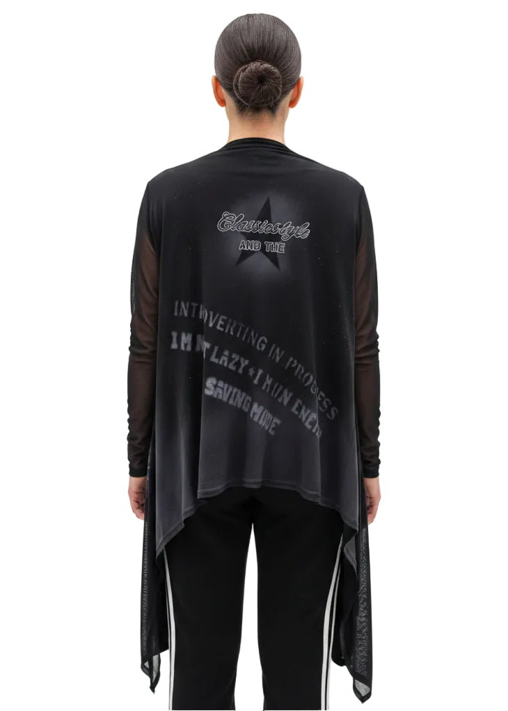 ESSENTIAL DRAPE CARDIGAN BY ANGELA