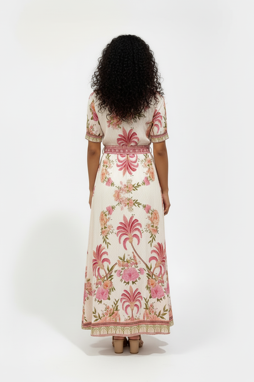 TROPICAL PRINT DRESS BY SAMBARA