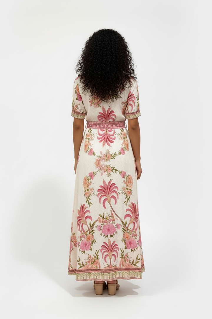 TROPICAL PRINT DRESS BY SAMBARA