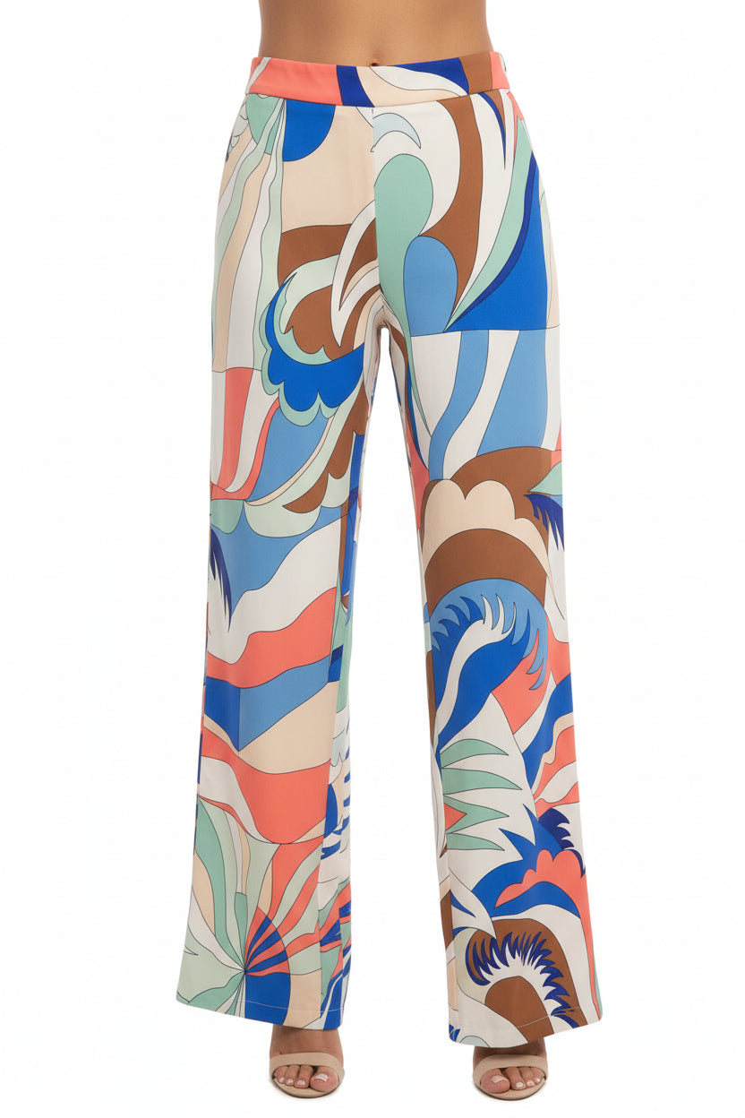 Multicolour printed tailored pants | HOLLA SET PANTS BY RUNWAY SECRETS