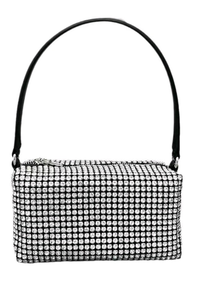 Crystal Glam Top Handle Bag by Runway Secrets