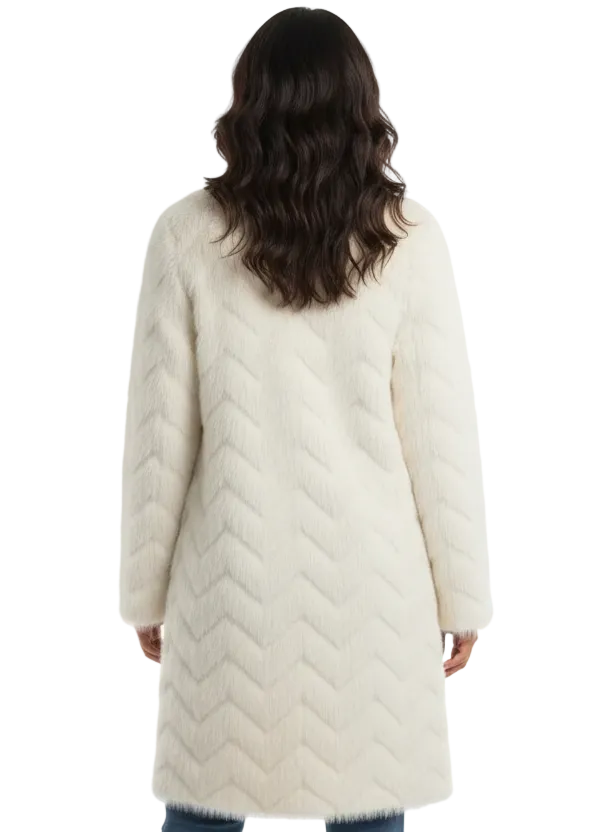 Luxe Soft Faux Fur Cardigan by Sambara