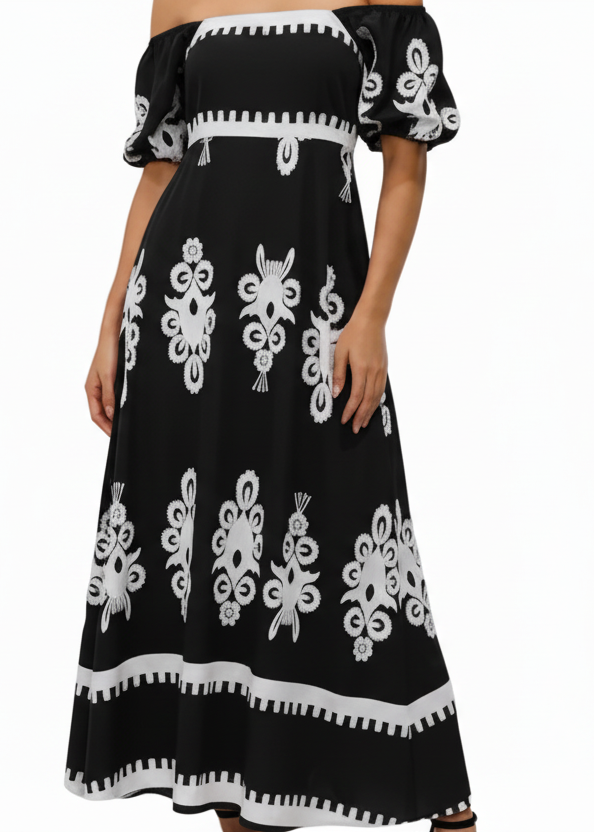 AMALFI SUNSET DRESS BY CINDY & SAMI