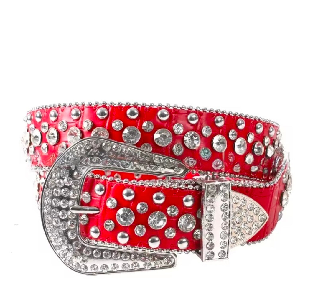 RHINESTONE BELT