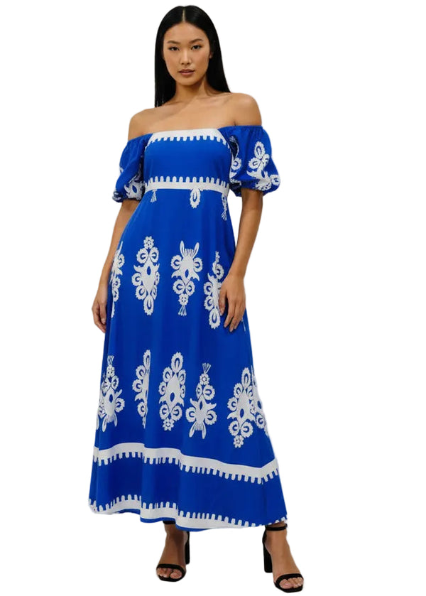 AMALFI SUNSET DRESS BY CINDY & SAMI