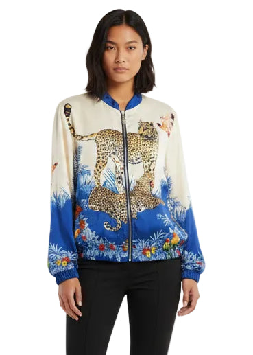 WILD SAFARI BOMBER JACKET BY TUTTI BELLA