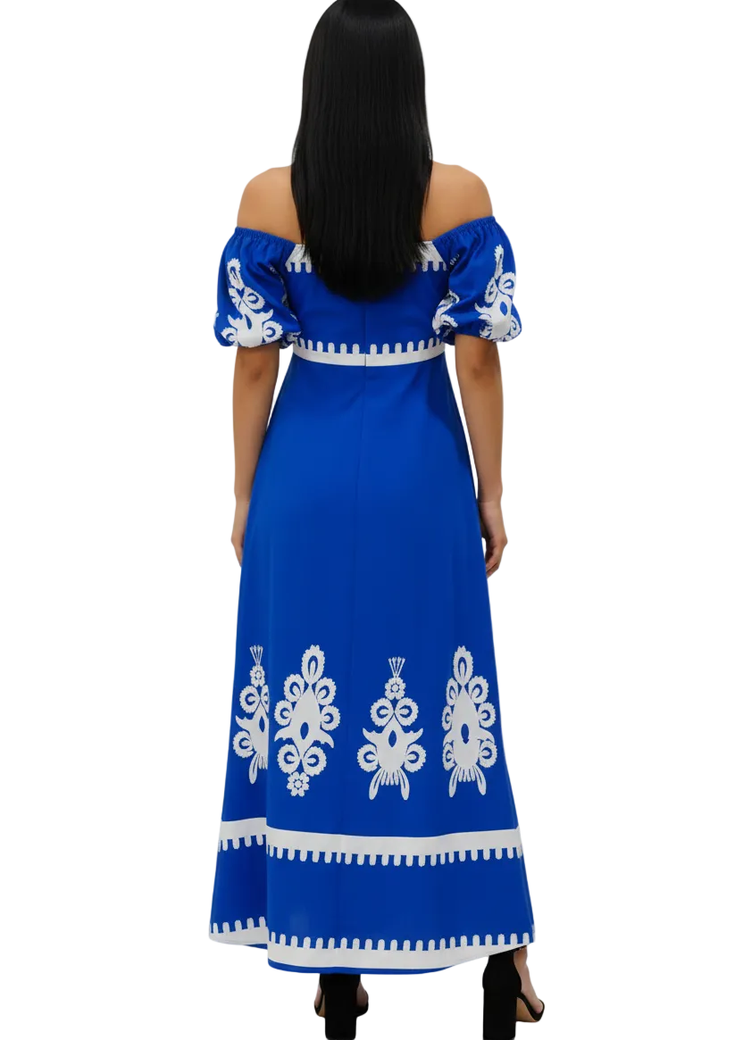 AMALFI SUNSET DRESS BY CINDY & SAMI