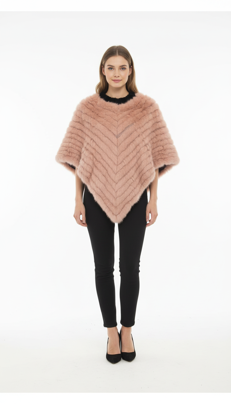 FUR PONCHO