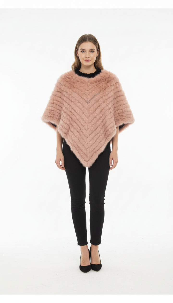FUR PONCHO