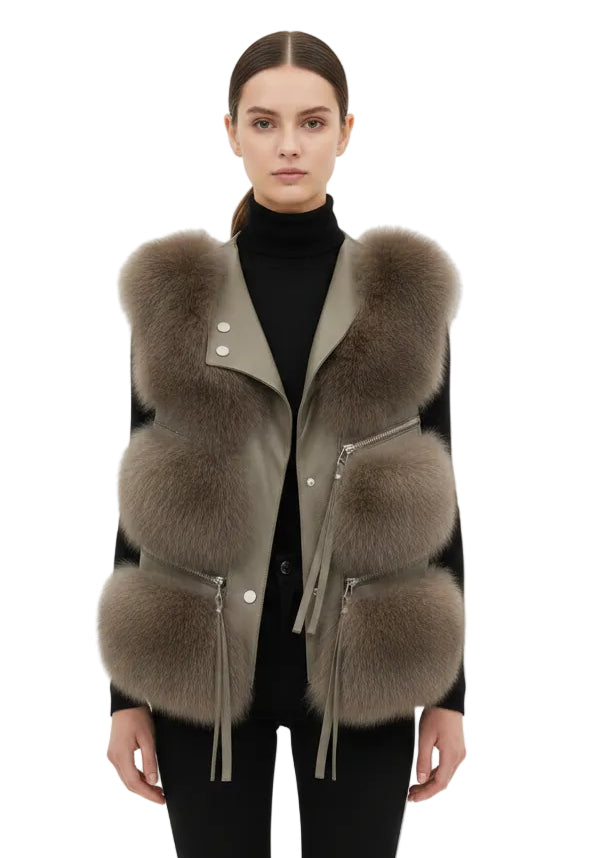 Midnight Muse Vest -BY RUNWAY SECRETS