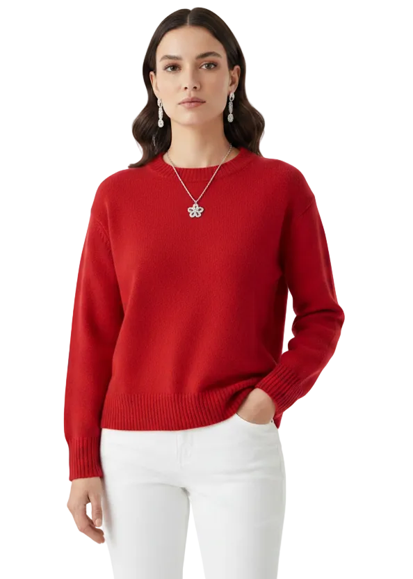 CREW NECK MERINO KNIT