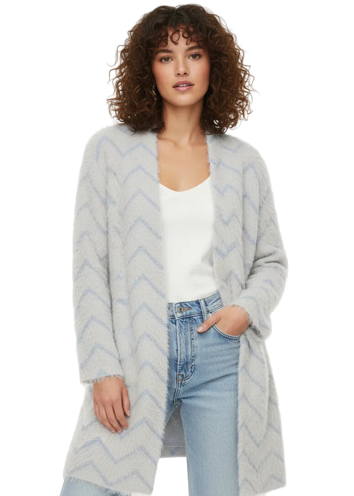 Luxe Soft Faux Fur Cardigan by Sambara