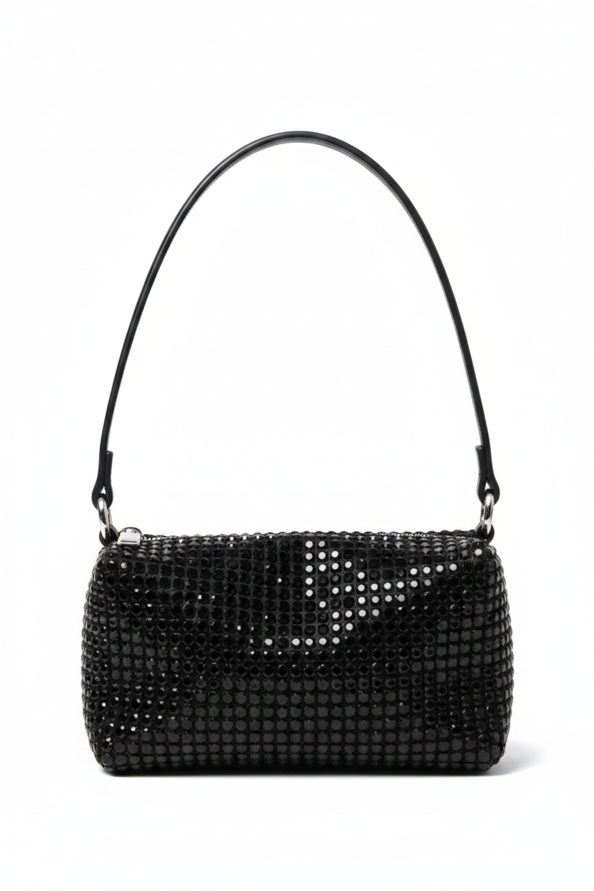 Crystal Glam Top Handle Bag by Runway Secrets