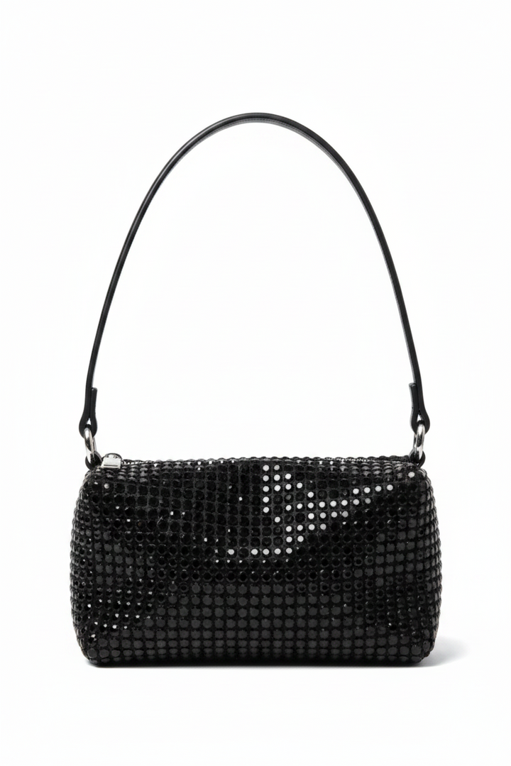 Crystal Glam Top Handle Bag by Runway Secrets