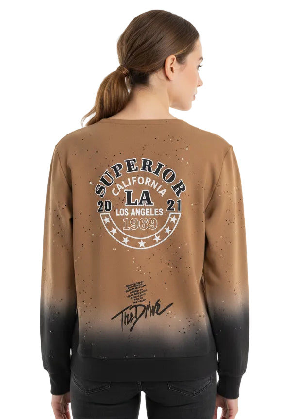 GRAPHIC LIGHTWEIGHT CARDIGAN BY ANGELA