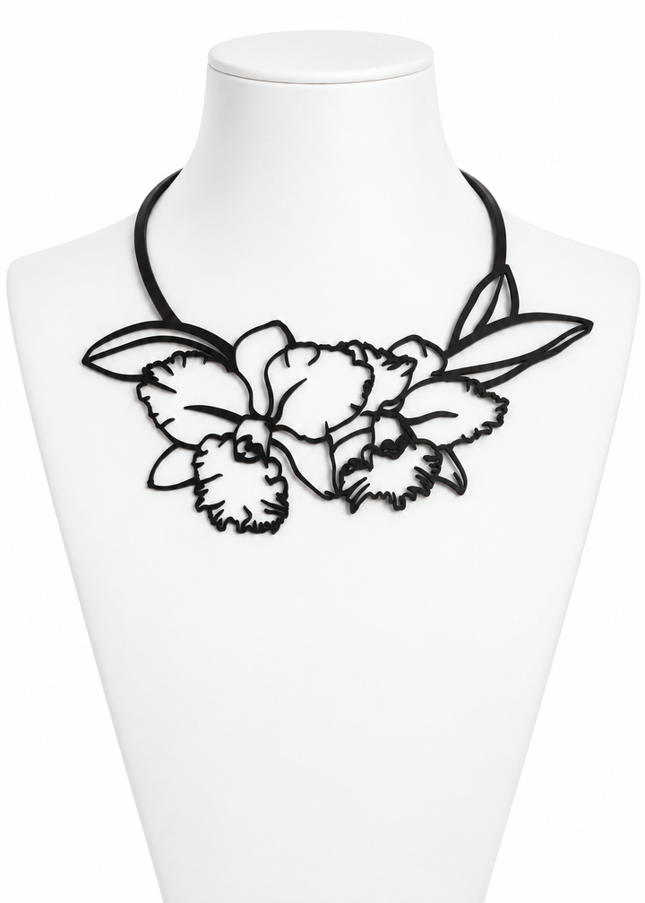 ORCHID NECKLACE