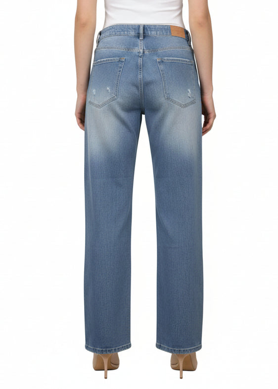 Graffiti Pop Art Ripped Jeans BY RUNWAY SECRETS