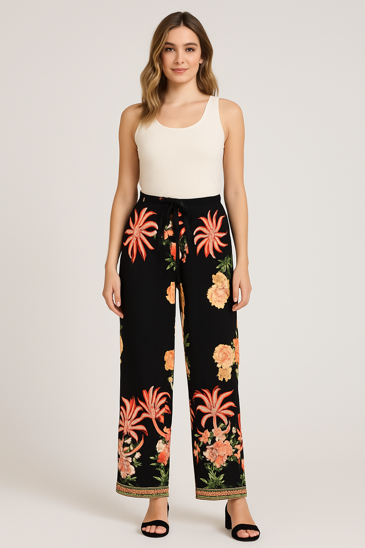 GEO ETHNIC PRINT PANTS